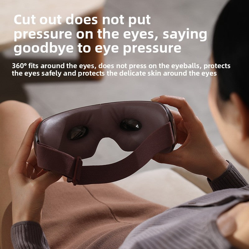 Extra Comfort Eye Massager with Heat Therapy